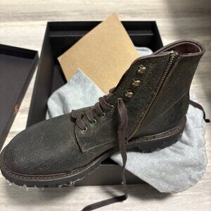 Allen Edmonds Leather Zip Boots